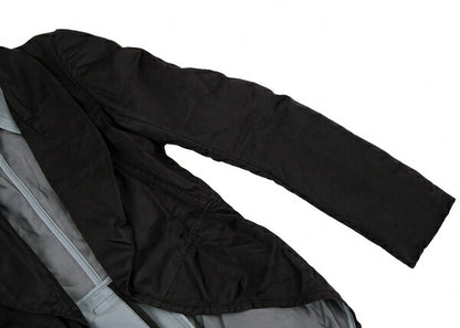 COMME des GARCONS AW04 Poly Silk Garment Jacket Black Size M