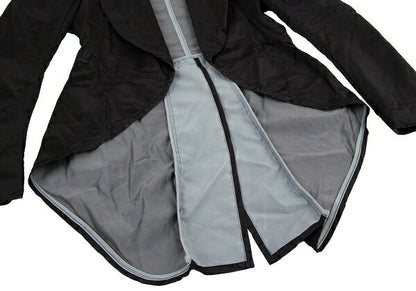 COMME des GARCONS AW04 Poly Silk Garment Jacket Black Size M