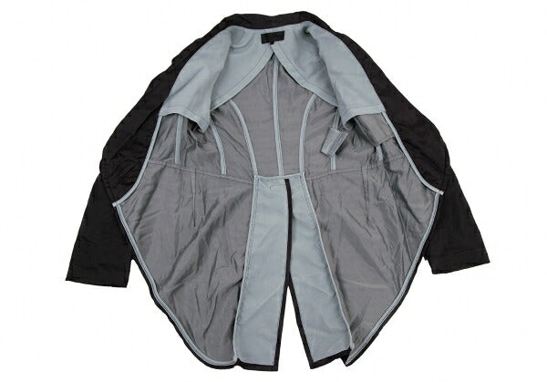 COMME des GARCONS AW04 Poly Silk Garment Jacket Black Size M