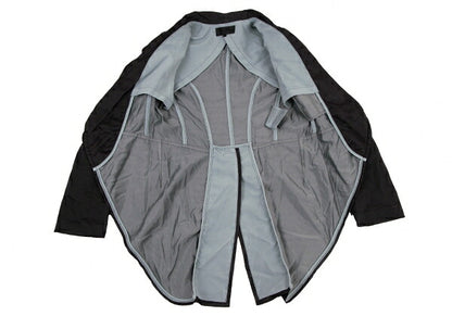 COMME des GARCONS AW04 Poly Silk Garment Jacket Black Size M