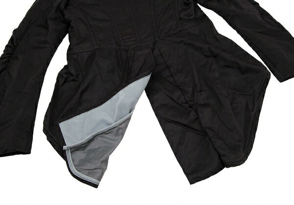 COMME des GARCONS AW04 Poly Silk Garment Jacket Black Size M