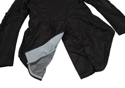COMME des GARCONS AW04 Poly Silk Garment Jacket Black Size M