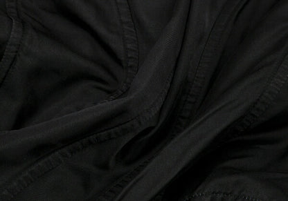 COMME des GARCONS AW04 Poly Silk Garment Jacket Black Size M