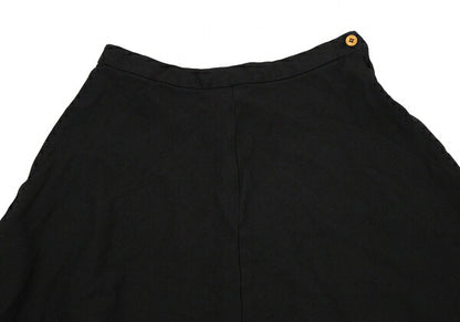 COMME des GARCONS Poly Shirred Padded Skirt Black Size M