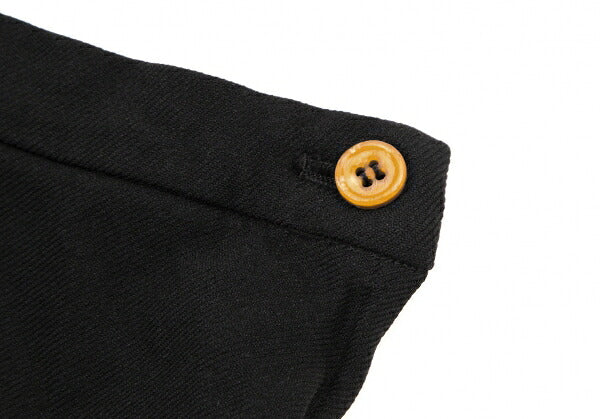 COMME des GARCONS Poly Shirred Padded Skirt Black Size M