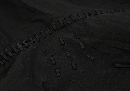 COMME des GARCONS Poly Shirred Padded Skirt Black Size M