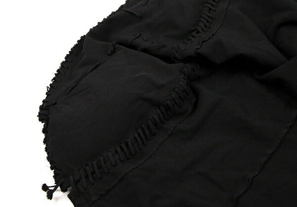 COMME des GARCONS Poly Shirred Padded Skirt Black Size M