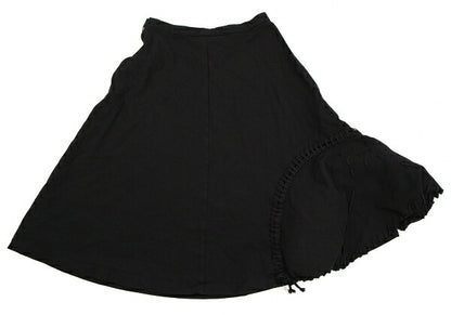 COMME des GARCONS Poly Shirred Padded Skirt Black Size M