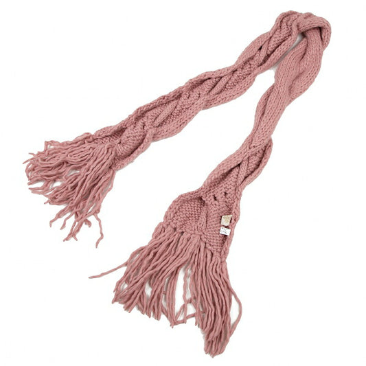 Vivienne Westwood Wool Acrylic Scarf Pink