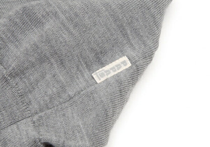 Papas Wool Crewneck Knit Sweater Gray Size L