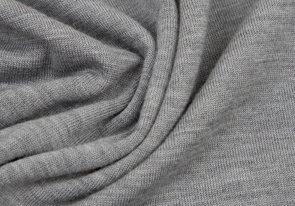 Papas Wool Crewneck Knit Sweater Gray Size L