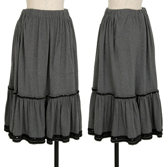 JUNYA WATANABE COMME des GARCONS Cotton Skirt Gray Size SS