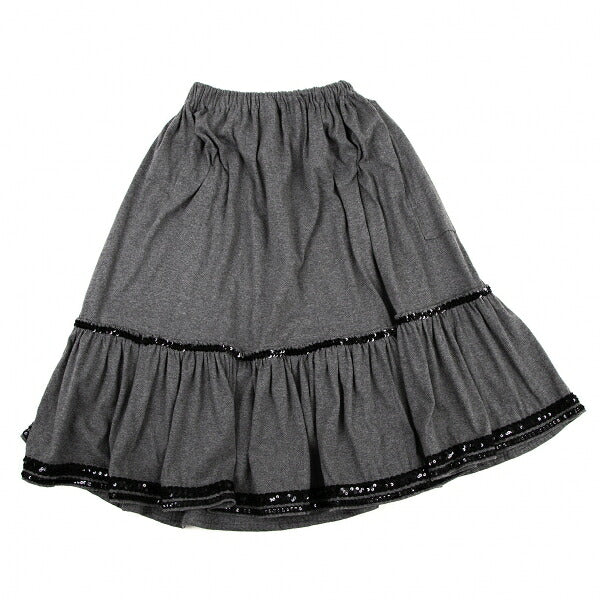 JUNYA WATANABE COMME des GARCONS Cotton Skirt Gray Size SS