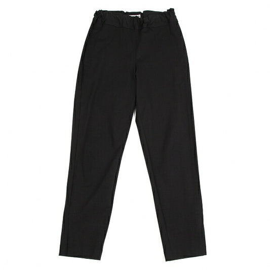 ISSEY MIYAKE Raw Edge Stretch Pants Black Size 1