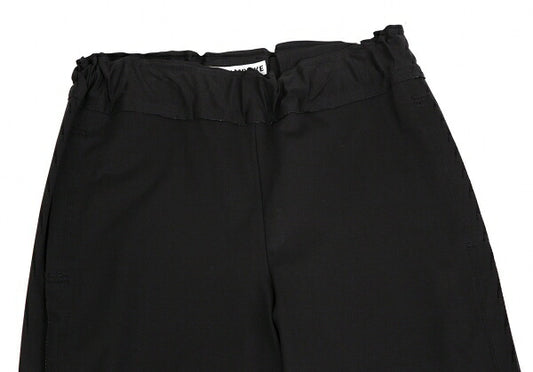 ISSEY MIYAKE Raw Edge Stretch Pants Black Size 1