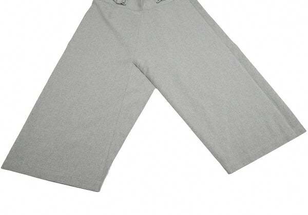 ISSEY MIYAKE me Wool-Like Poly Wide Pants Light Gray Size F