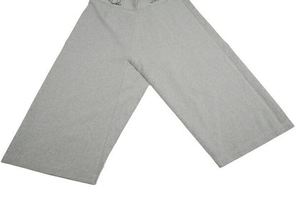 ISSEY MIYAKE me Wool-Like Poly Wide Pants Light Gray Size F