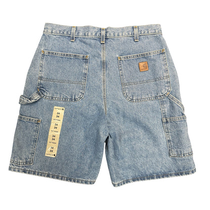 CARHARTT Denim Painter Shorts Size 34