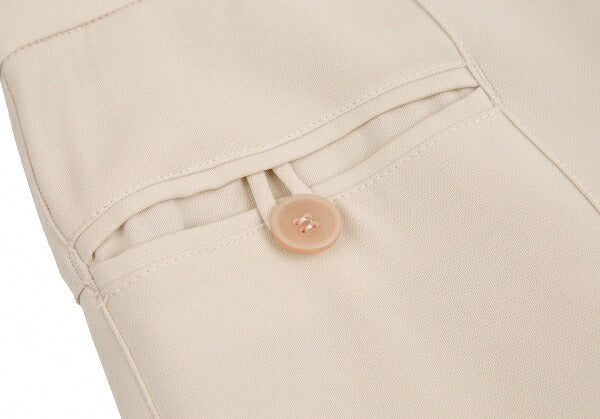 GIORGIO ARMANI Panel Relaxed Rayon Pants Beige Size M