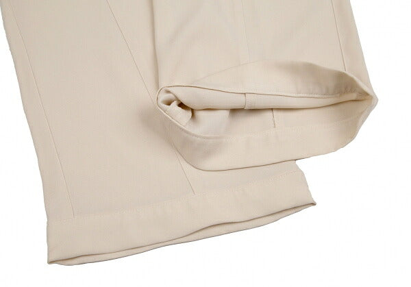 GIORGIO ARMANI Panel Relaxed Rayon Pants Beige Size M