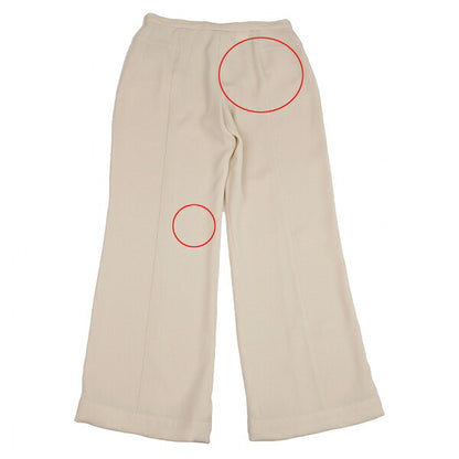 GIORGIO ARMANI Panel Relaxed Rayon Pants Beige Size M