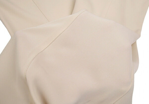 GIORGIO ARMANI Panel Relaxed Rayon Pants Beige Size M