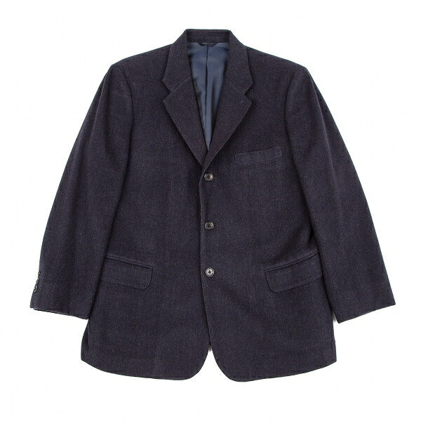 Papas Wool Cashmere 3B Jacket Navy Size 48M