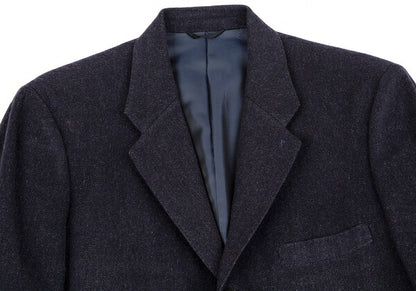 Papas Wool Cashmere 3B Jacket Navy Size 48M