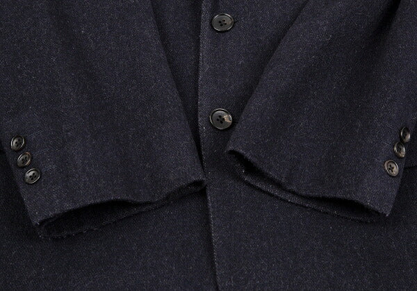 Papas Wool Cashmere 3B Jacket Navy Size 48M