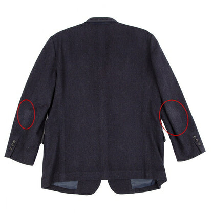 Papas Wool Cashmere 3B Jacket Navy Size 48M