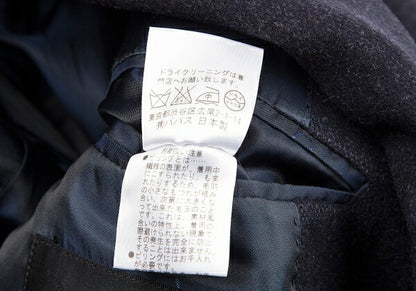 Papas Wool Cashmere 3B Jacket Navy Size 48M