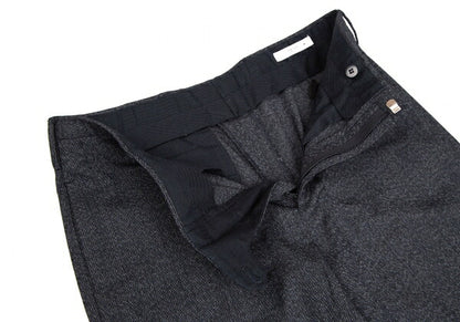 PRADA Wool Nylon Panel Design Pants Navy Size 46