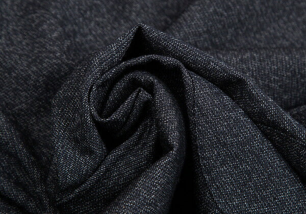 PRADA Wool Nylon Panel Design Pants Navy Size 46