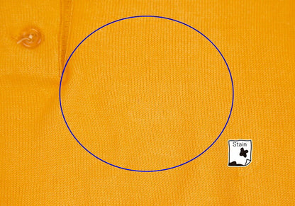 Vivienne Westwood Orb Embroidered Knit Shirt Yellow Polo Size M