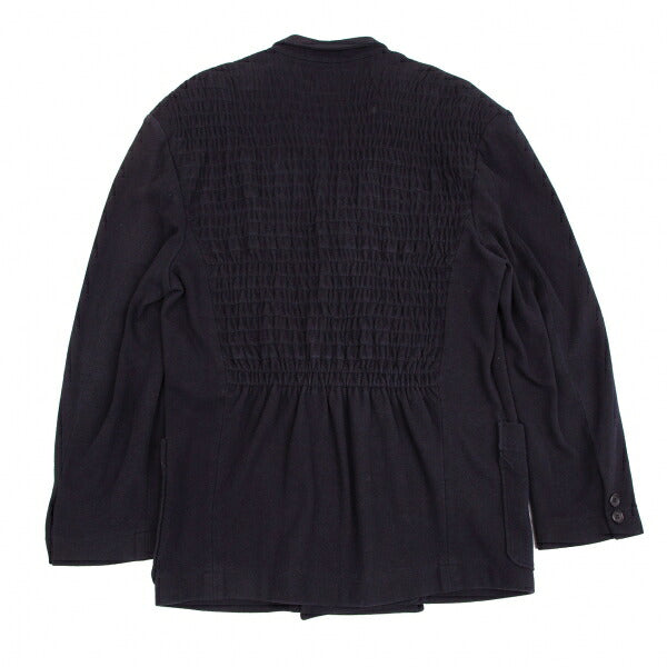 Yohji Yamamoto POUR HOMME Cotton Jacket Navy Size M