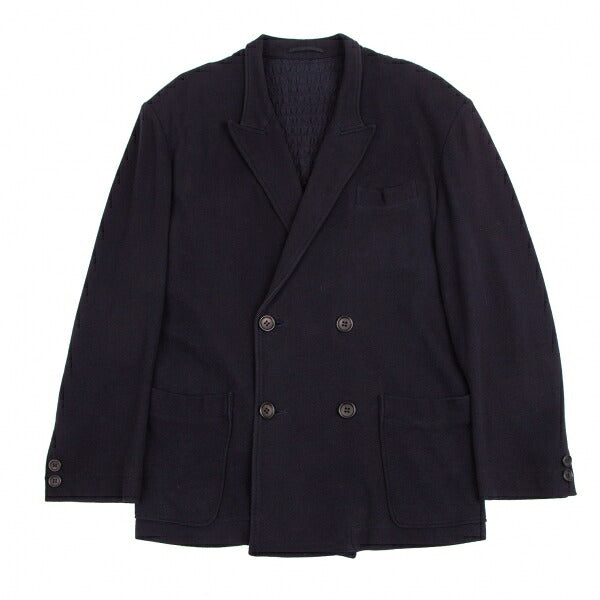 Yohji Yamamoto POUR HOMME Cotton Jacket Navy Size M