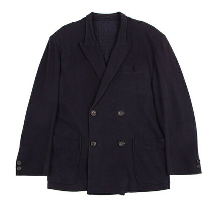 Yohji Yamamoto POUR HOMME Cotton Jacket Navy Size M