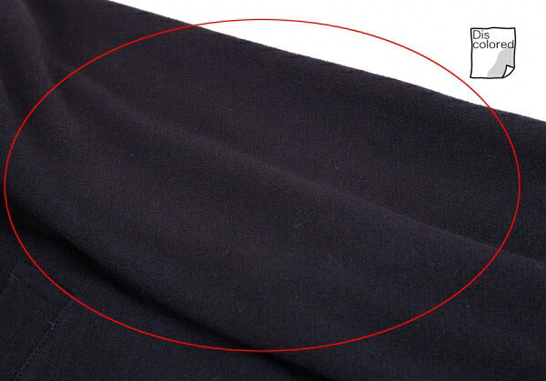 Yohji Yamamoto POUR HOMME Cotton Jacket Navy Size M