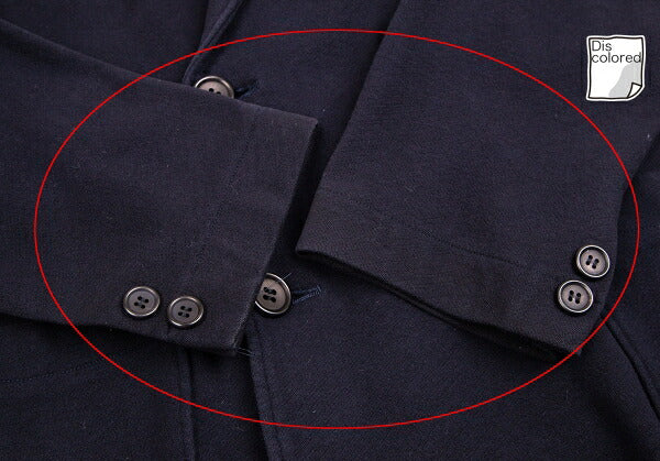 Yohji Yamamoto POUR HOMME Cotton Jacket Navy Size M