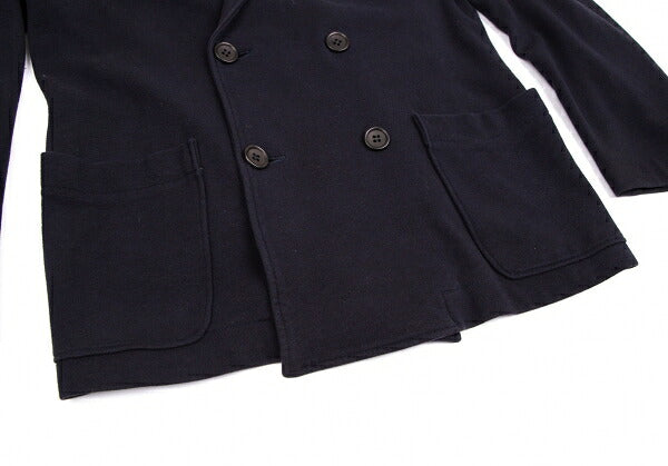 Yohji Yamamoto POUR HOMME Cotton Jacket Navy Size M