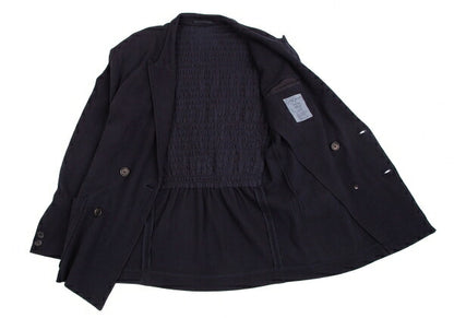 Yohji Yamamoto POUR HOMME Cotton Jacket Navy Size M