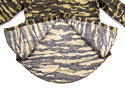 JUNYA WATANABE MAN PINK Camo Print Shirt Green Size S