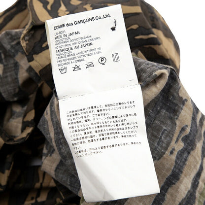JUNYA WATANABE MAN PINK Camo Print Shirt Green Size S