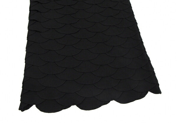 Salvatore Ferragamo Rayon Poly Skirt Black Size L