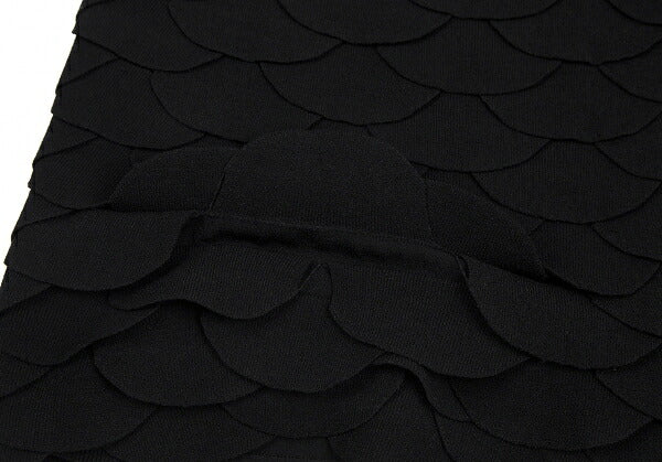 Salvatore Ferragamo Rayon Poly Skirt Black Size L