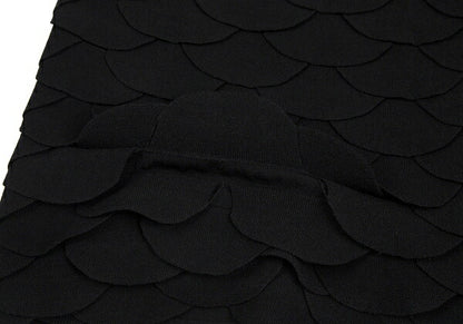 Salvatore Ferragamo Rayon Poly Skirt Black Size L