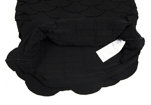 Salvatore Ferragamo Rayon Poly Skirt Black Size L