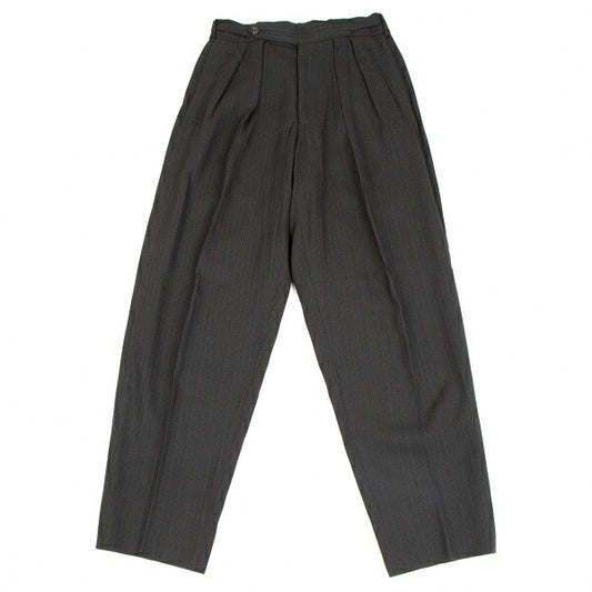 Yohji Yamamoto POUR HOMME 89SS Pinstripe Pants Gray Size S