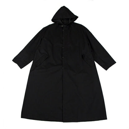 Y's for men Rubber Bonded Hooded Coat Black Size L