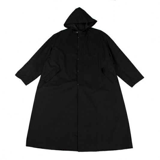 Y's for men Rubber Bonded Hooded Coat Black Size L